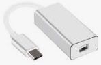 Adaptador Mini Displayport Fêmea x Tipo C XC-ADP-48 X-CELL