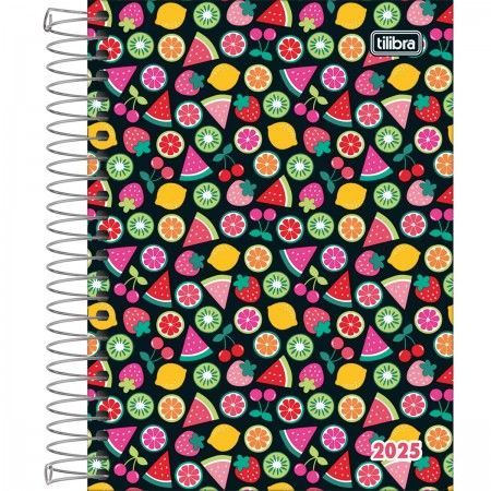 Agenda 2025 Espiral Pepper Feminina 117mm x 164mm Tilibra *Capas