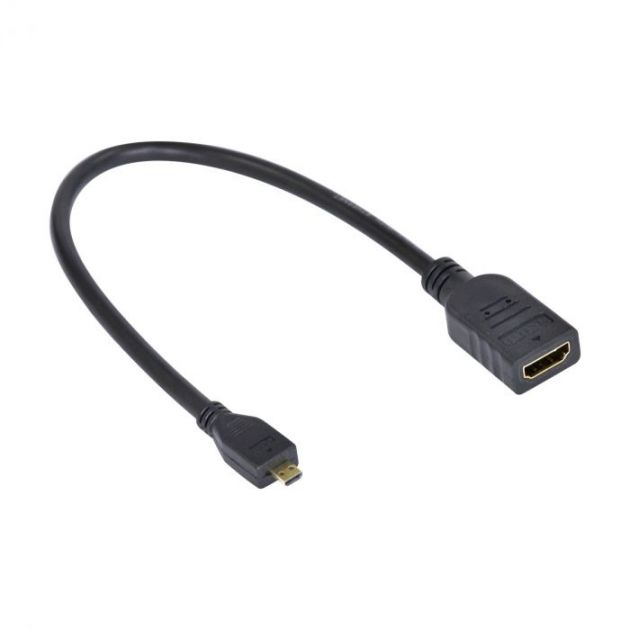 Cabo Adaptador Micro HDMI Macho x HDMI Fêmea Vinik