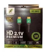 Cabo HDMI 8K 2.1 5,00 metros XC-8K5 X-Cell