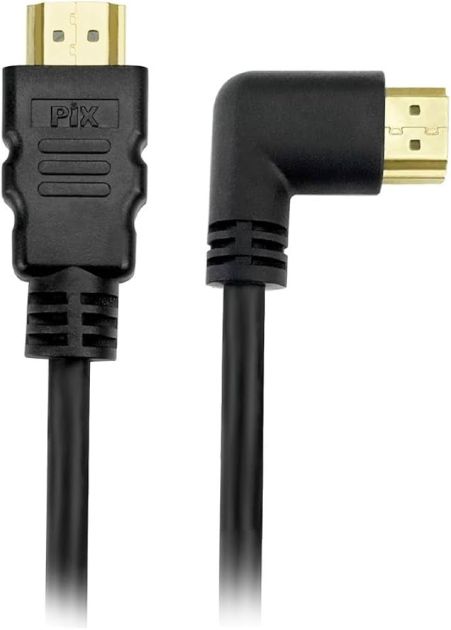 Cabo HDMI x HDMI   1,5 metros 4K 2.0 90 Graus