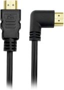 Cabo HDMI x HDMI   2,5 metros 4K 2.0 90 Graus