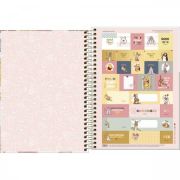 Caderno Espiral Capa Dura 1/4 80 Folhas Pooh *Capas Sortidas* *Unidade*