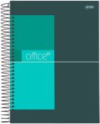 Caderno Universitário Espiral Capa Dura 104 Folhas Office Ex Executive Jandaia