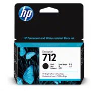 Cartucho HP 712 Original 3ED70A Preto 38ml