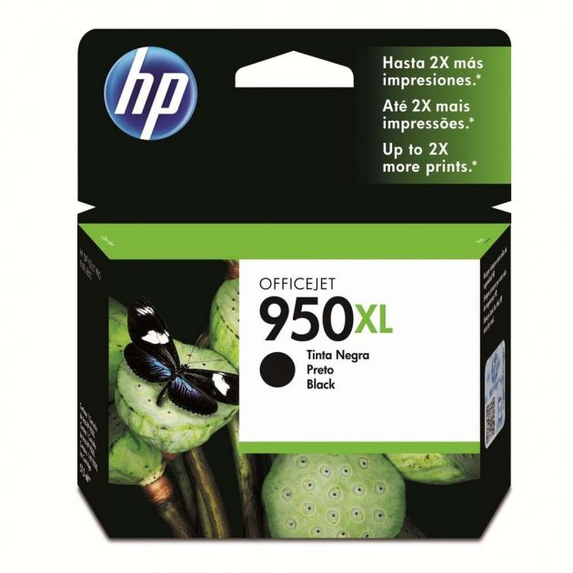 Cartucho HP 950XL Original Preto/Black CN045AB 53 ml