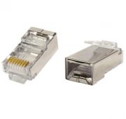 Conector RJ45 CAT 5 Blindado *Unidade*