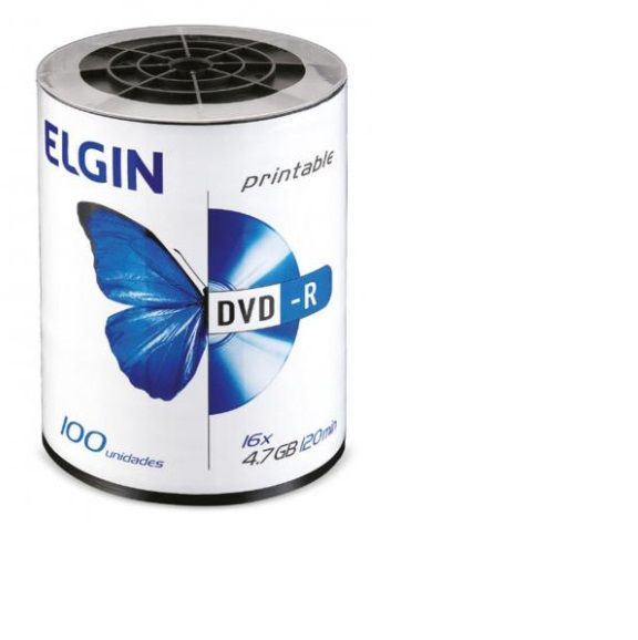 DVD-R Elgin 16x 4.7GB 120min sem embalagem *Unidade*