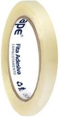 Fita Adesiva Transparente 12mm x 40m Polipropileno Alltape