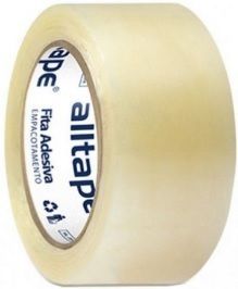 Fita Adesiva Transparente 45mm x 45m Polipropileno Alltape