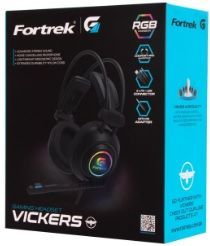 Fone de Ouvido com Microfone Gamer Headset Vickers Fortrek