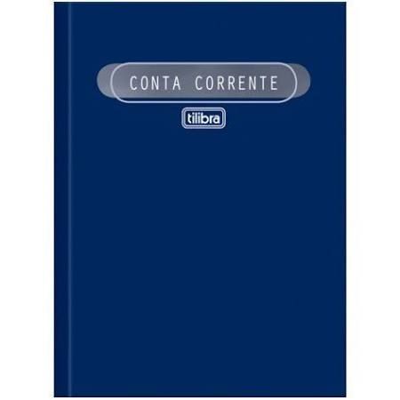 Livro Conta Corrente 1/4 Pequena 50 Folhas