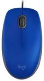 Mouse com Fio Logitech M110 USB 1000 DPI Silent Azul