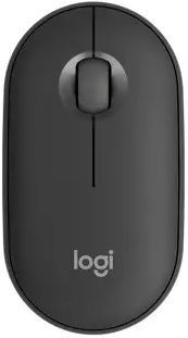 Mouse sem Fio Logitech M350s Bluetooth Pebble Grafite