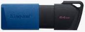 Pen Drive 64GB Kingston 3.2 DTXM/64GB Exodia Preto e Azul