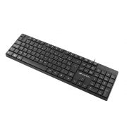 Teclado com Fio C3Tech KB-M11BK USB Multimidia Preto